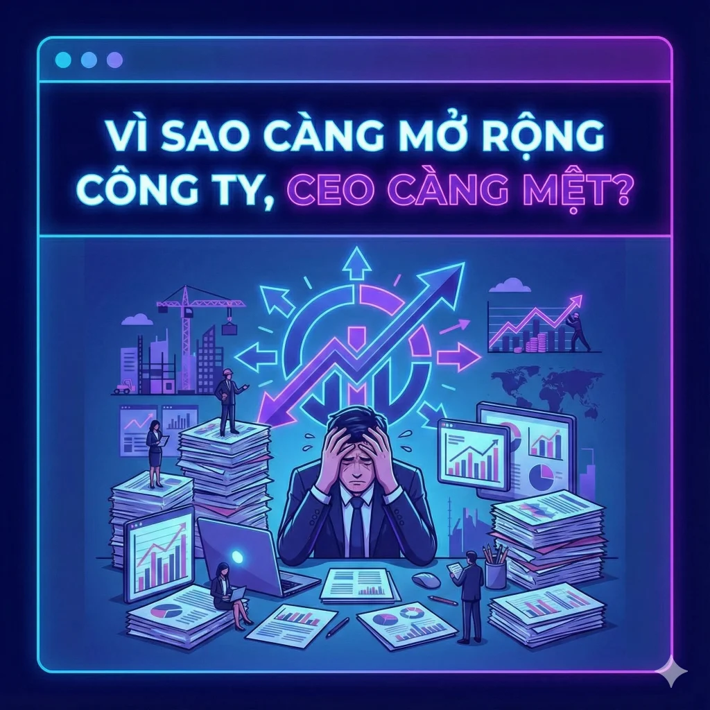 Có Phải Càng Mở Rộng Công Ty, Ceo Càng Mệt?