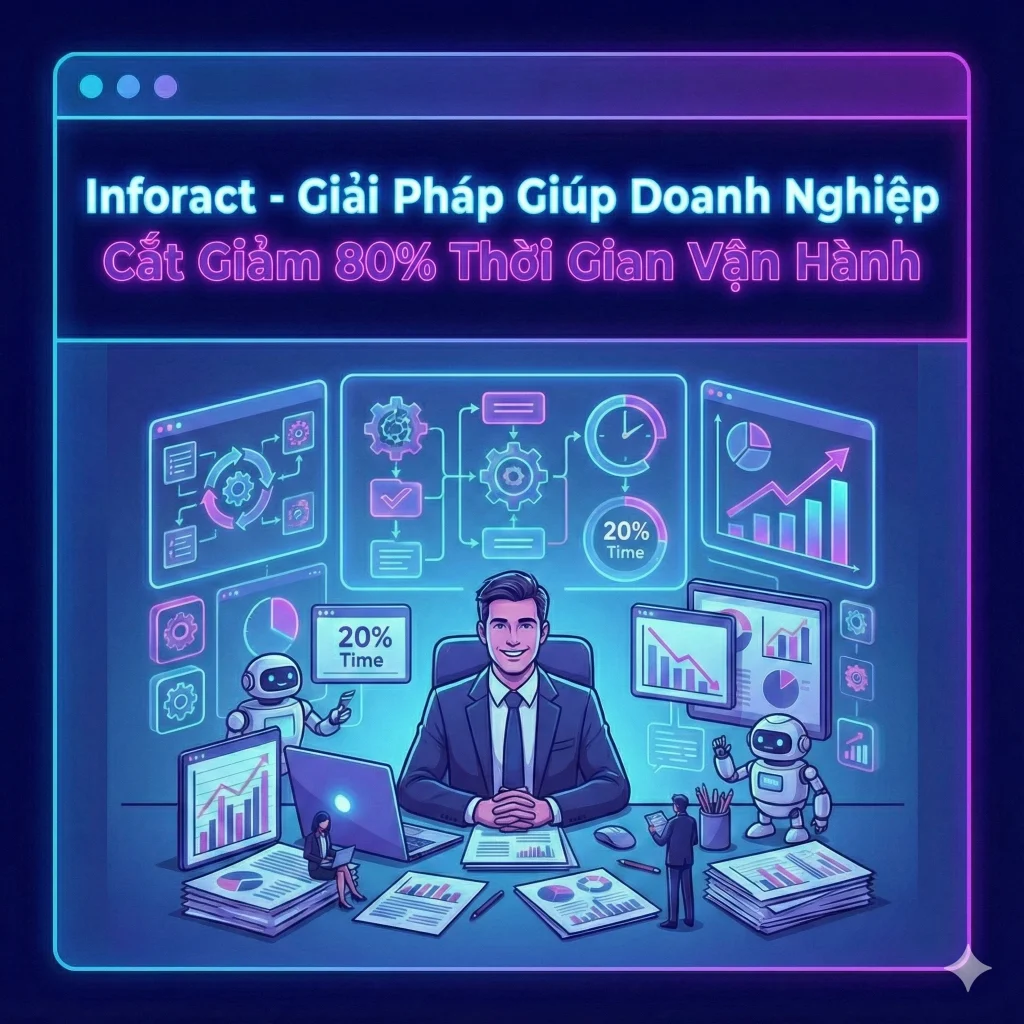  Inforact - Giải Pháp Giúp Doanh Nghiệp Cắt Giảm 80% Thời Gian Vận Hành