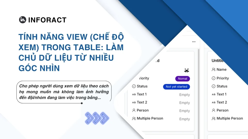 Tính Năng View (Chế Độ Xem) Trong Table: Làm Chủ Dữ Liệu Từ Nhiều Góc Nhìn