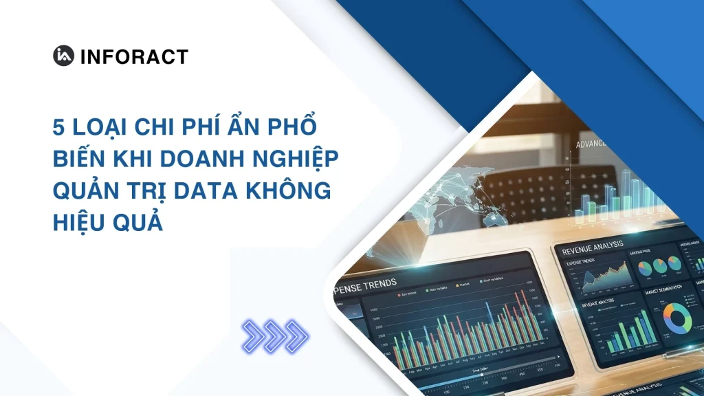 5 loại chi phí ẩn phổ biến khi doanh nghiệp quản trị data không hiệu quả