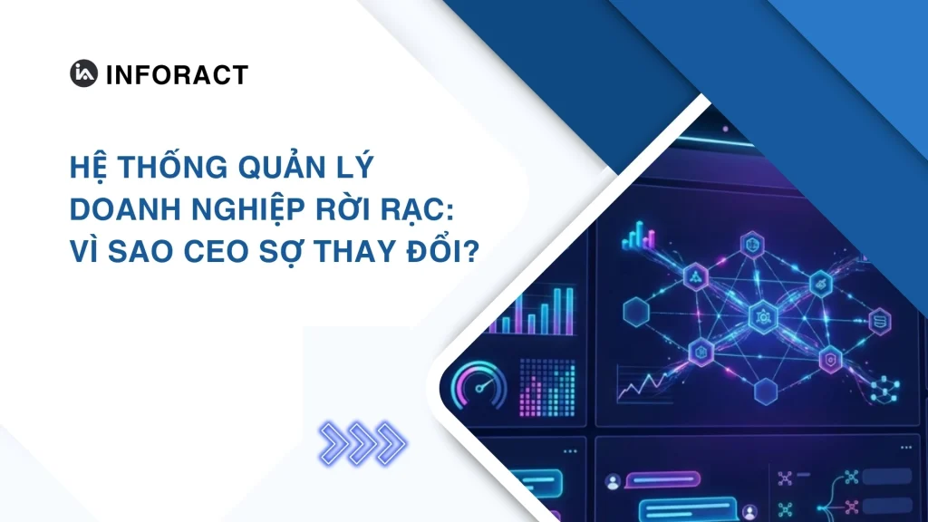Hệ Thống Quản Lý Doanh Nghiệp Rời Rạc: Vì Sao CEO Sợ Thay Đổi?