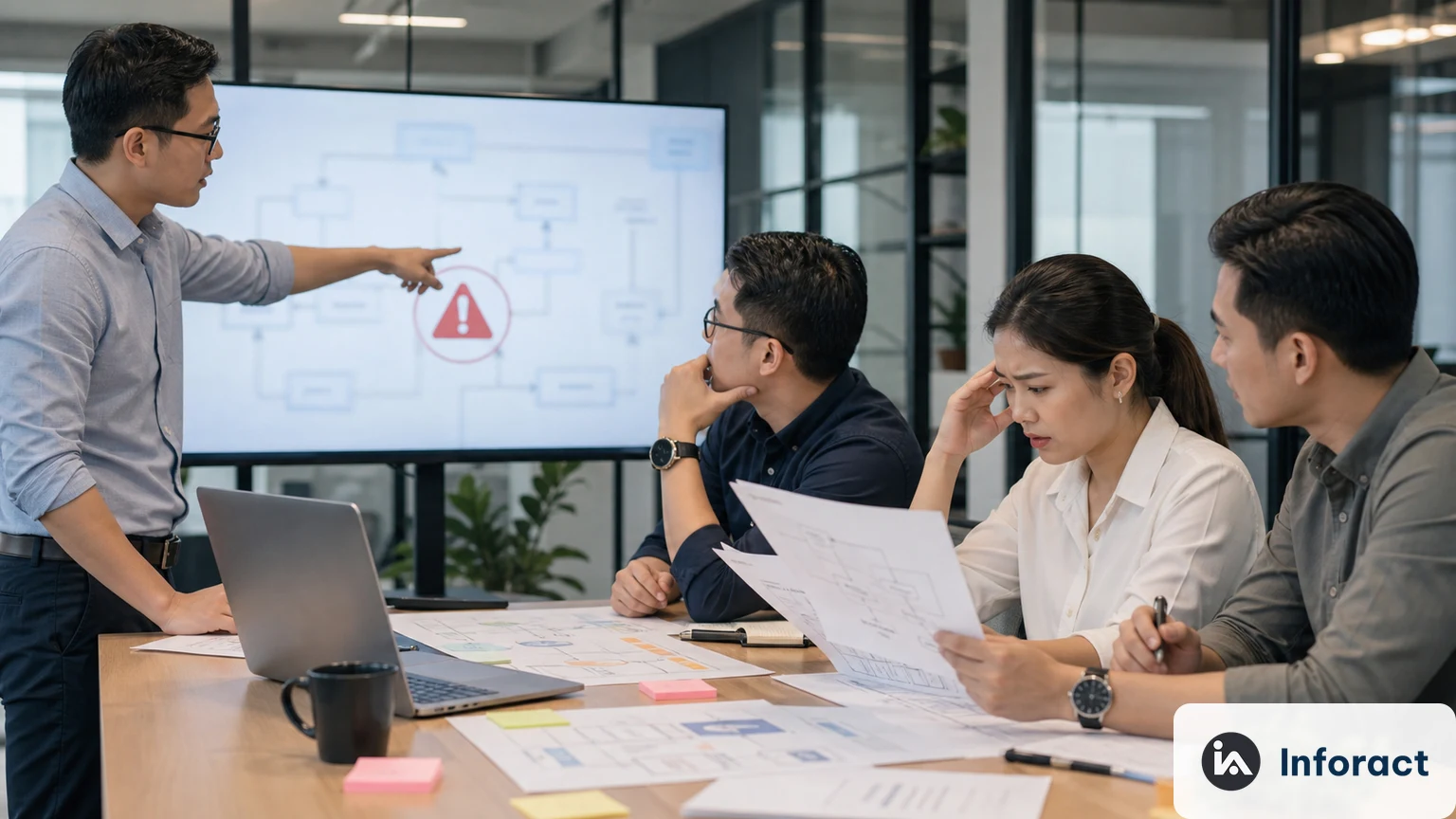 Lỗi thường gặp khi triển khai quy trình phê duyệt