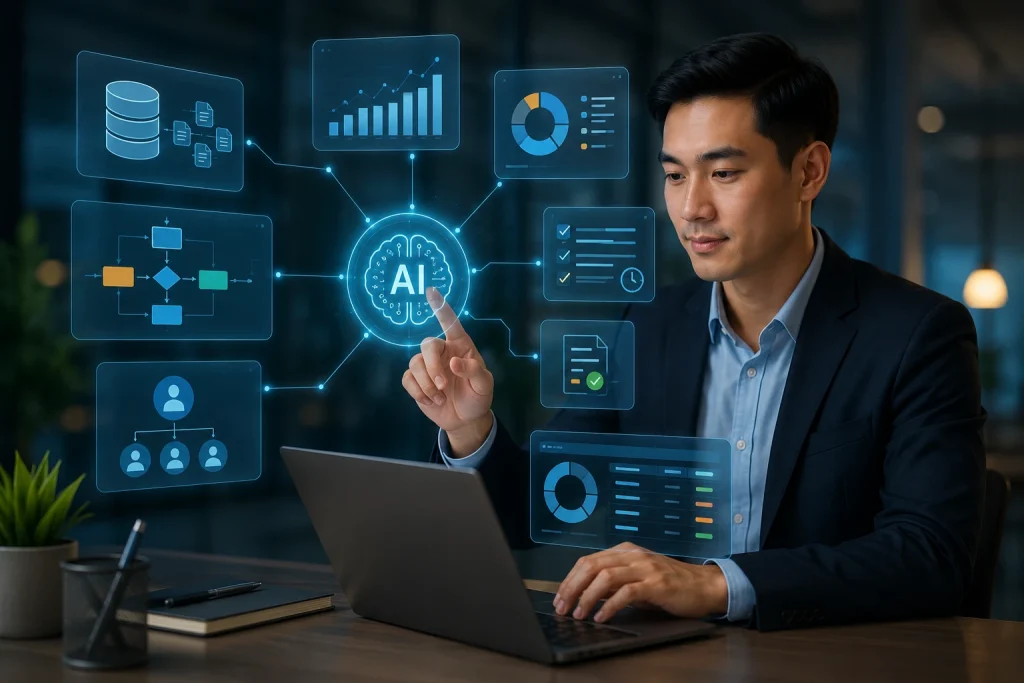 AI có thể trở thành một trợ lý vận hành, hỗ trợ người quản lý tìm thông tin, phân tích dữ liệu, phát hiện vấn đề và kích hoạt những bước tiếp theo.